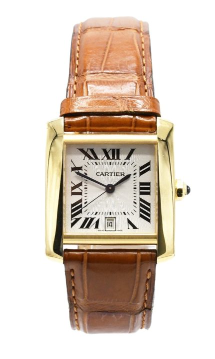 Cartier Tank Francaise Automatic Watch - 18ct Yellow Gold